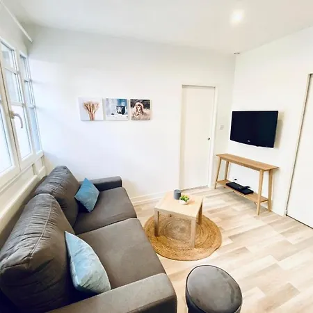 아파트 Cauvi - Centre, Wifi, Climatisation, 4 Personnes 앙티브